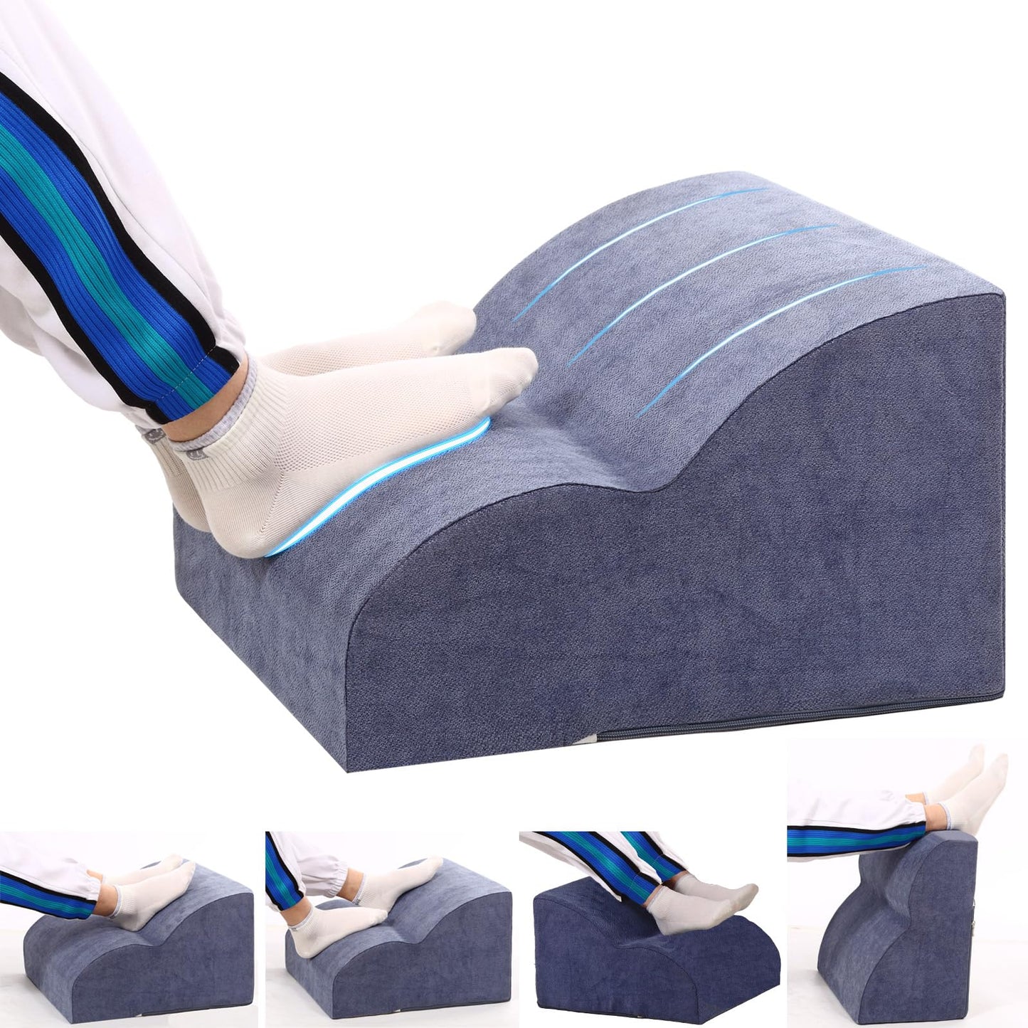 Slumblr® Adjustable Multi-Tier Footrest Stool