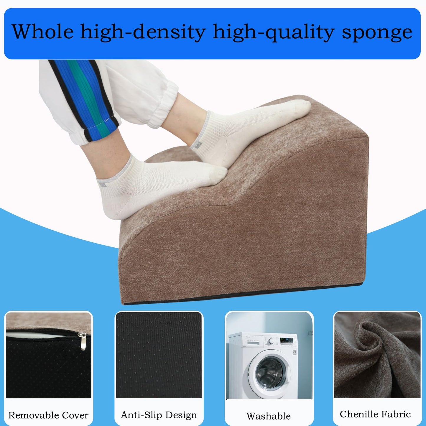 Slumblr® Adjustable Multi-Tier Footrest Stool