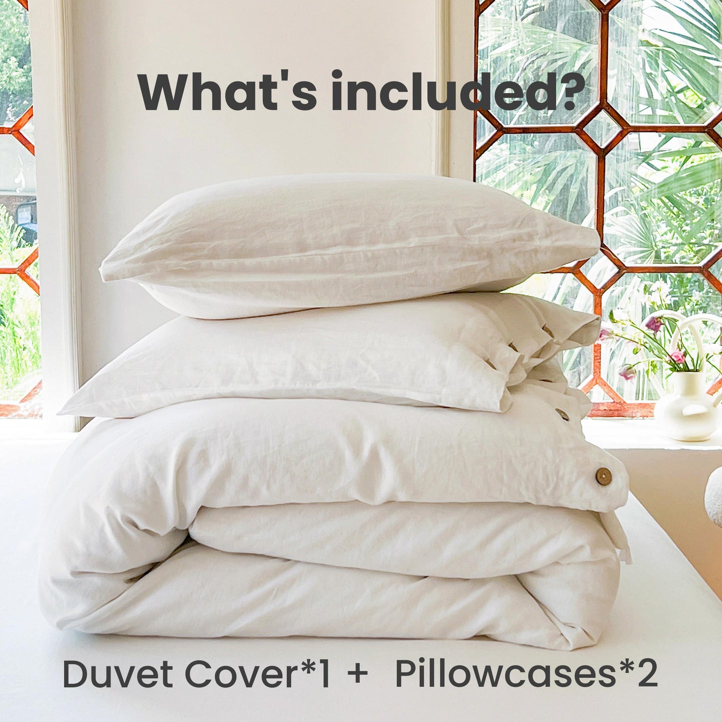 Slumblr® Cotton Solid Duvet Cover Set
