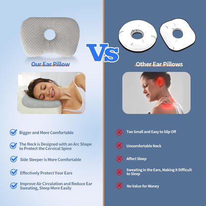 Slumblr® Adjustable Ear Support Pillow