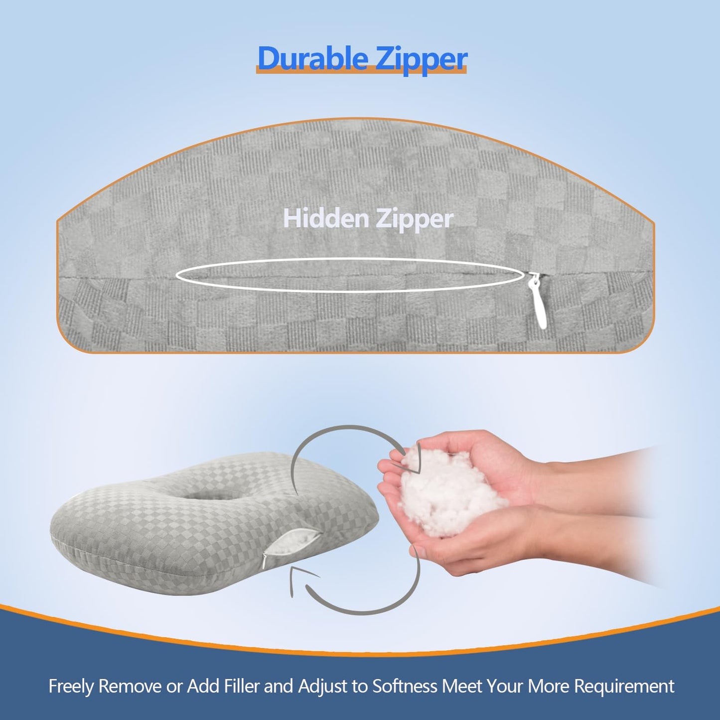 Slumblr® Adjustable Ear Support Pillow