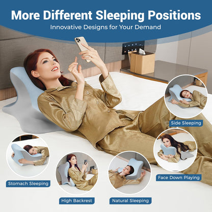 Slumblr® Memory Foam Adjustable Cervical Pillow