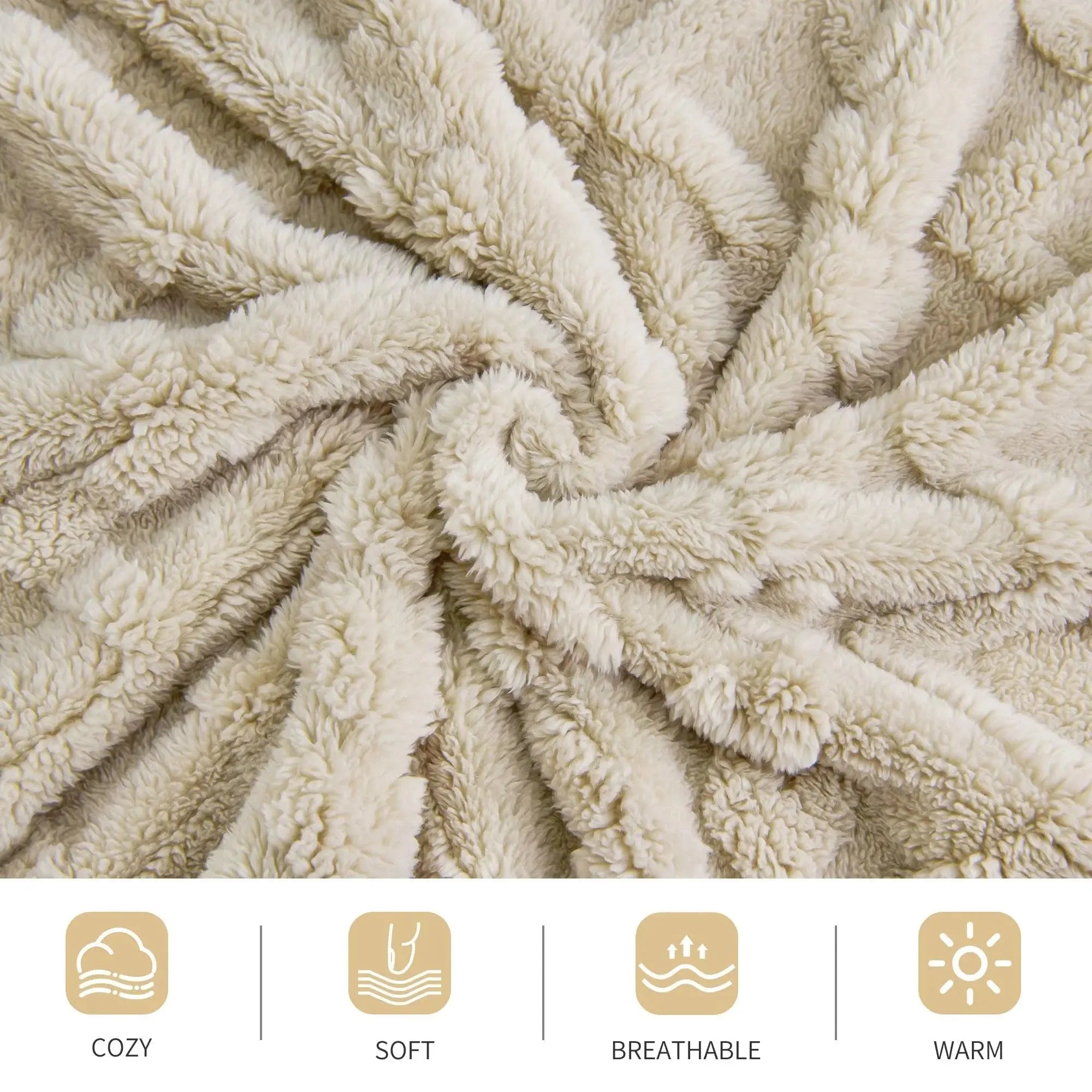 Slumblr® Woolen Lamb Velvet Flannel Blanket Slumblr