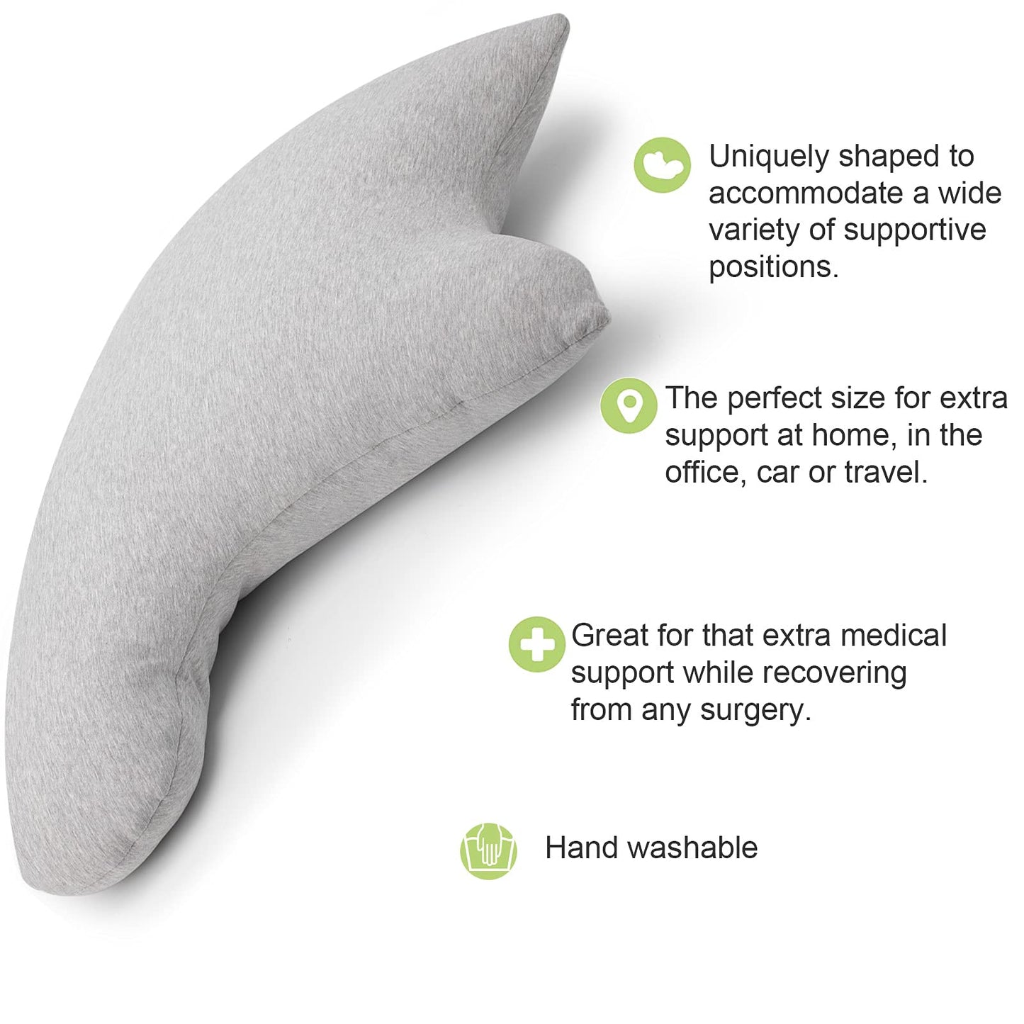 Slumblr® Ergonomic Recovery Support Pillow