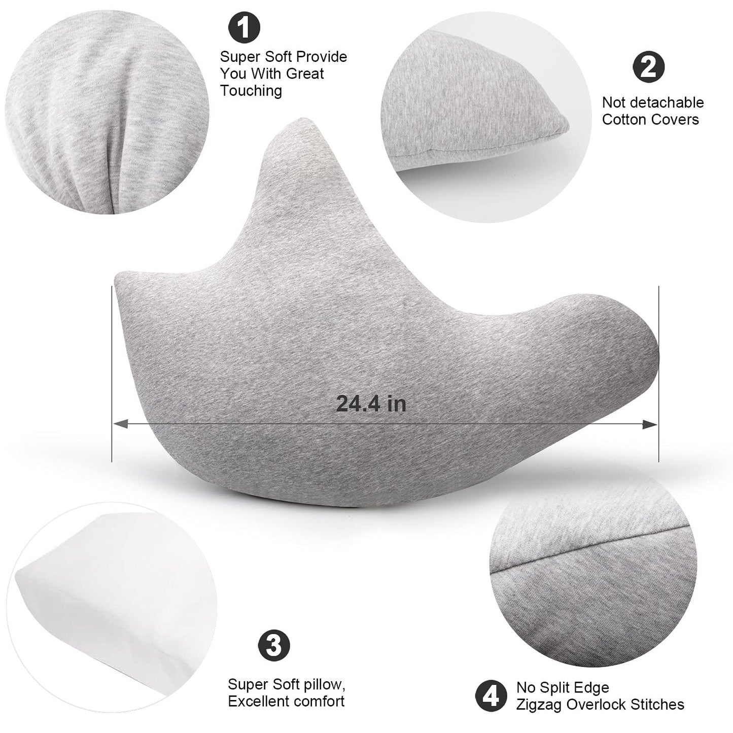 Slumblr® Ergonomic Recovery Support Pillow
