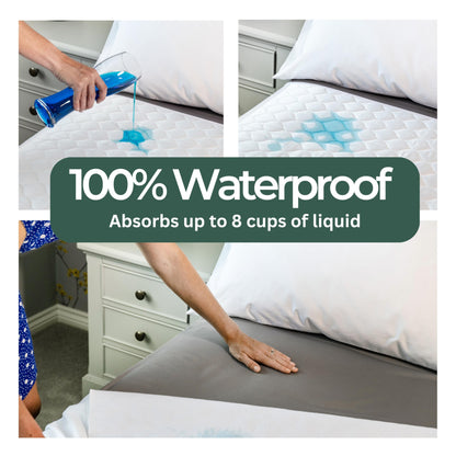 Slumblr® Waterproof Thicken Mattress Protector Sheet