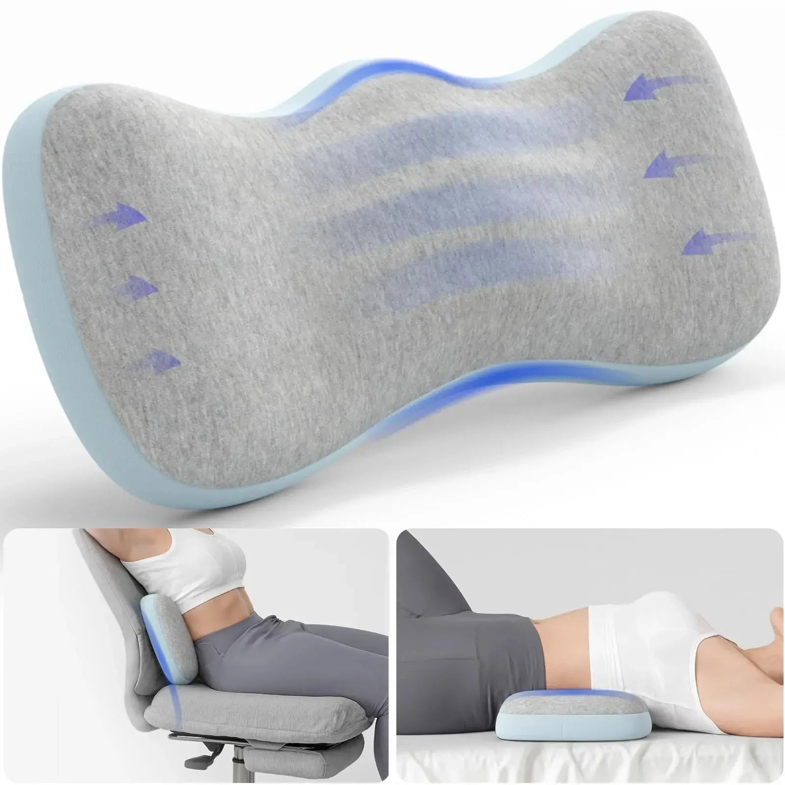 Slumblr® Ergonomic Lumbar Support Cushion Slumblr