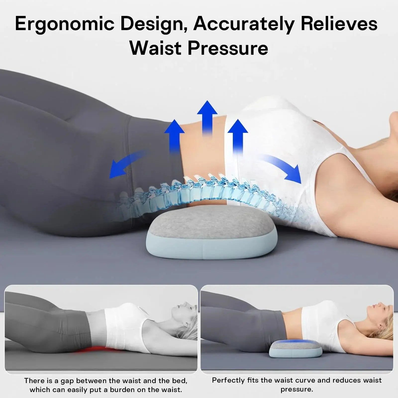 Slumblr® Ergonomic Lumbar Support Cushion Slumblr