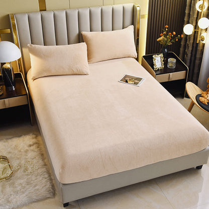 Slumblr® Velvet Thermal Mattress Cover Sheet