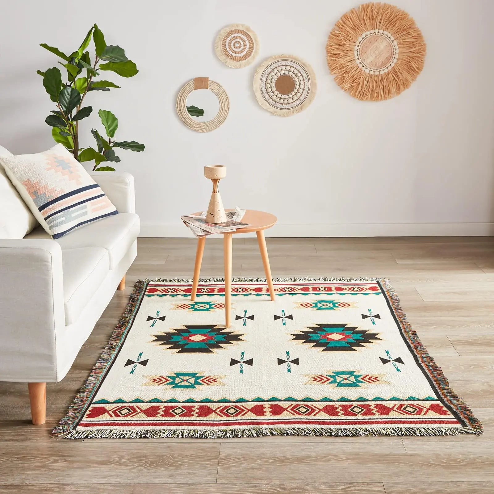 Slumblr® Aztec Boho Woven Throw Blanket Slumblr