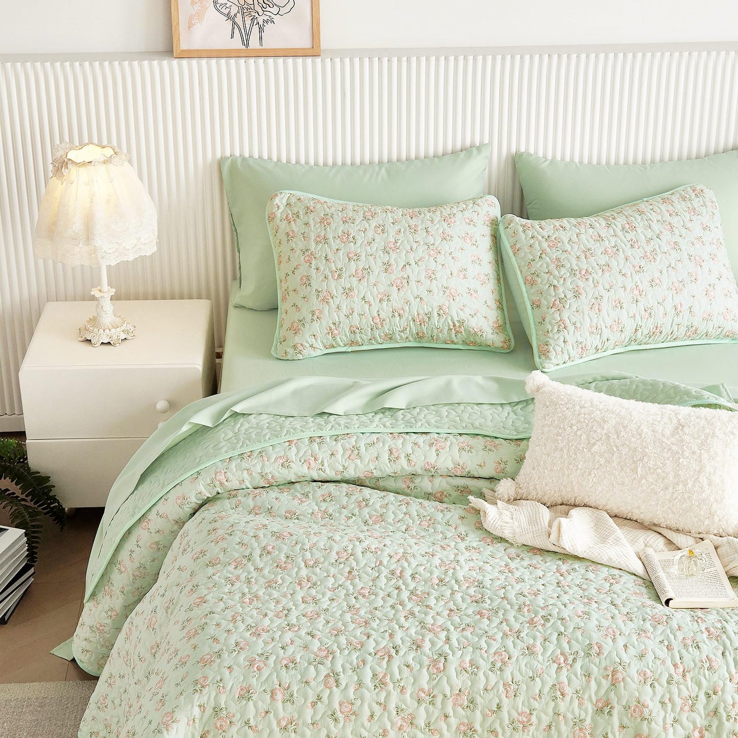 Slumblr® Floral Bedding Set 4pcs