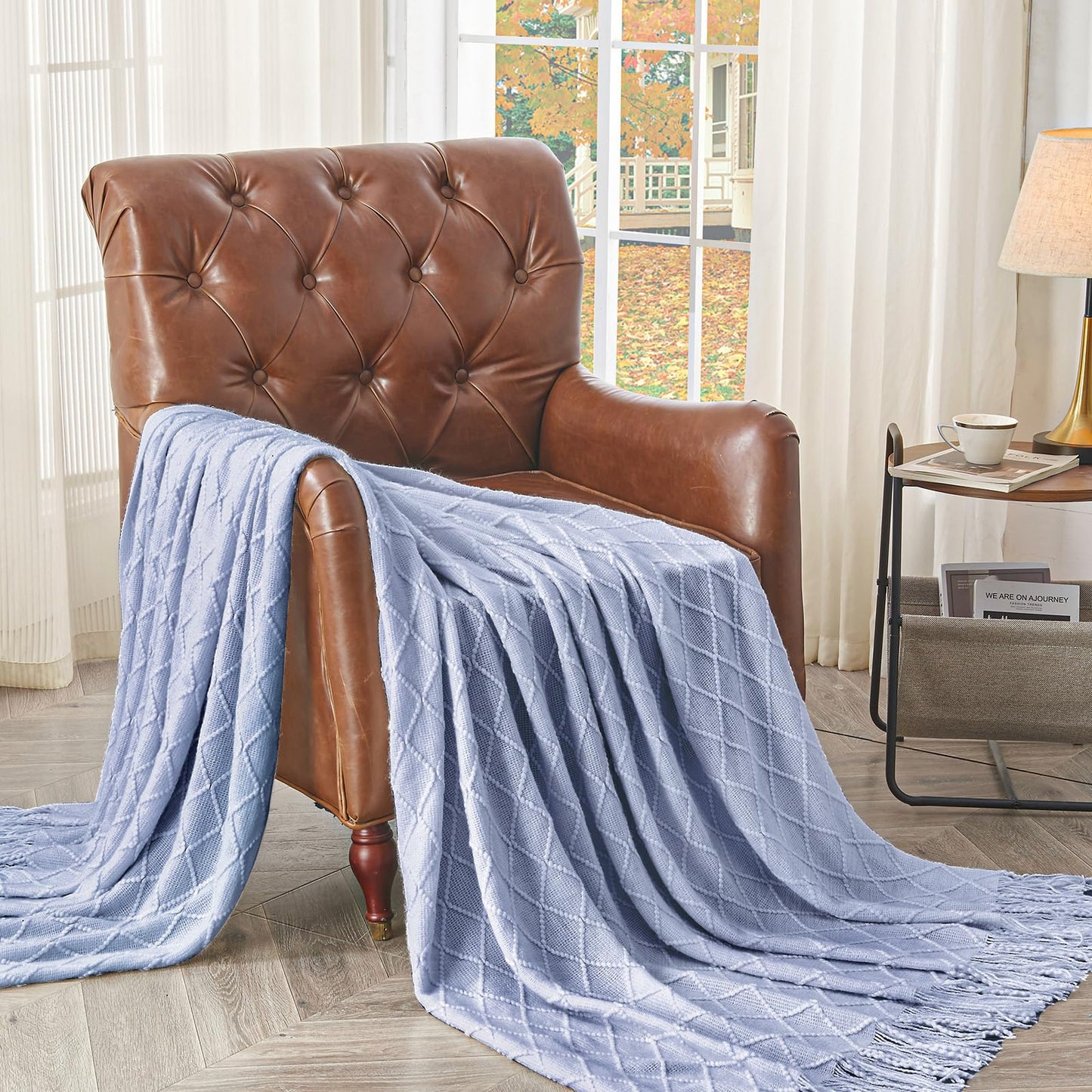 Slumblr® Nordic Knitted Throw Blanket
