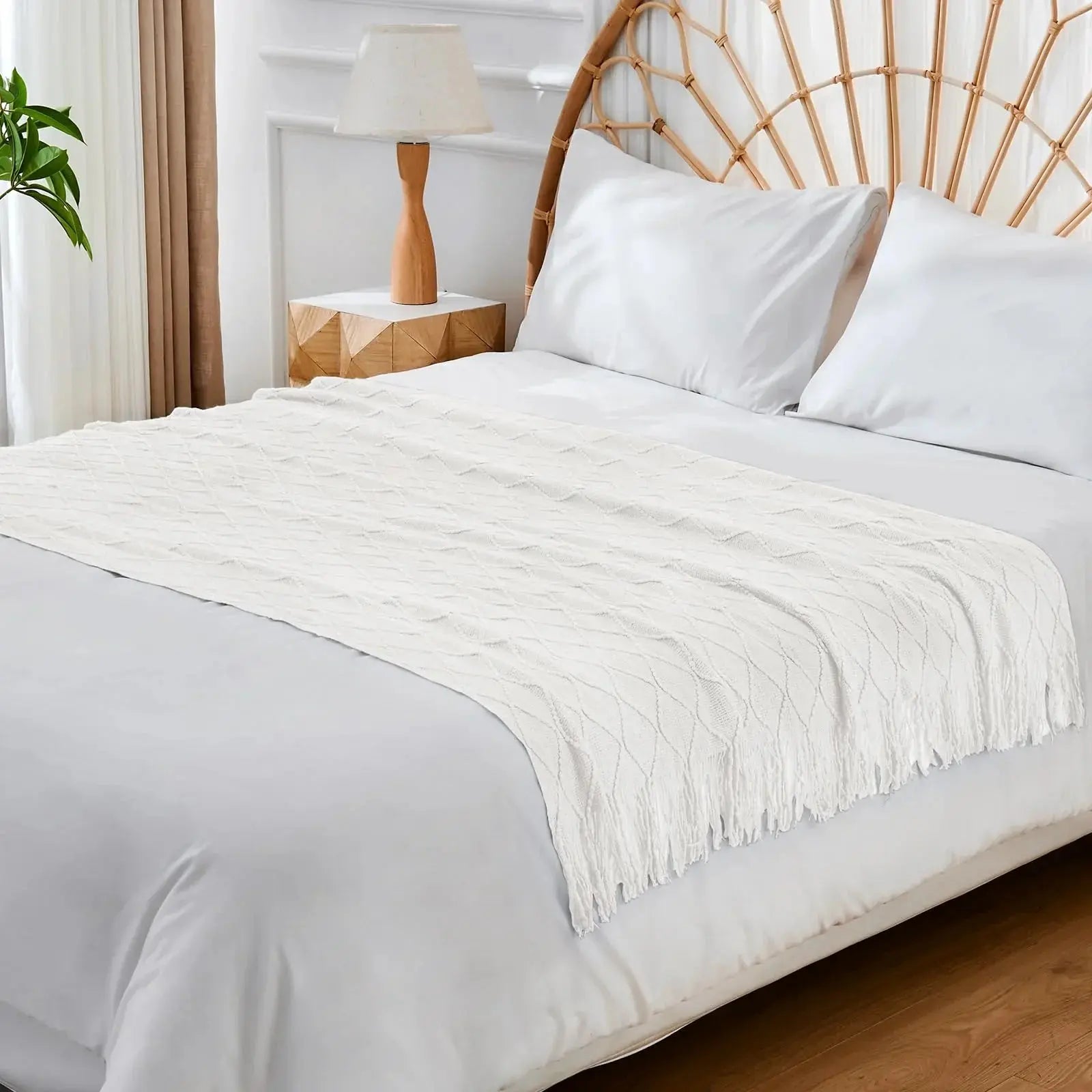 Slumblr® Nordic Knitted Throw Blanket Slumblr