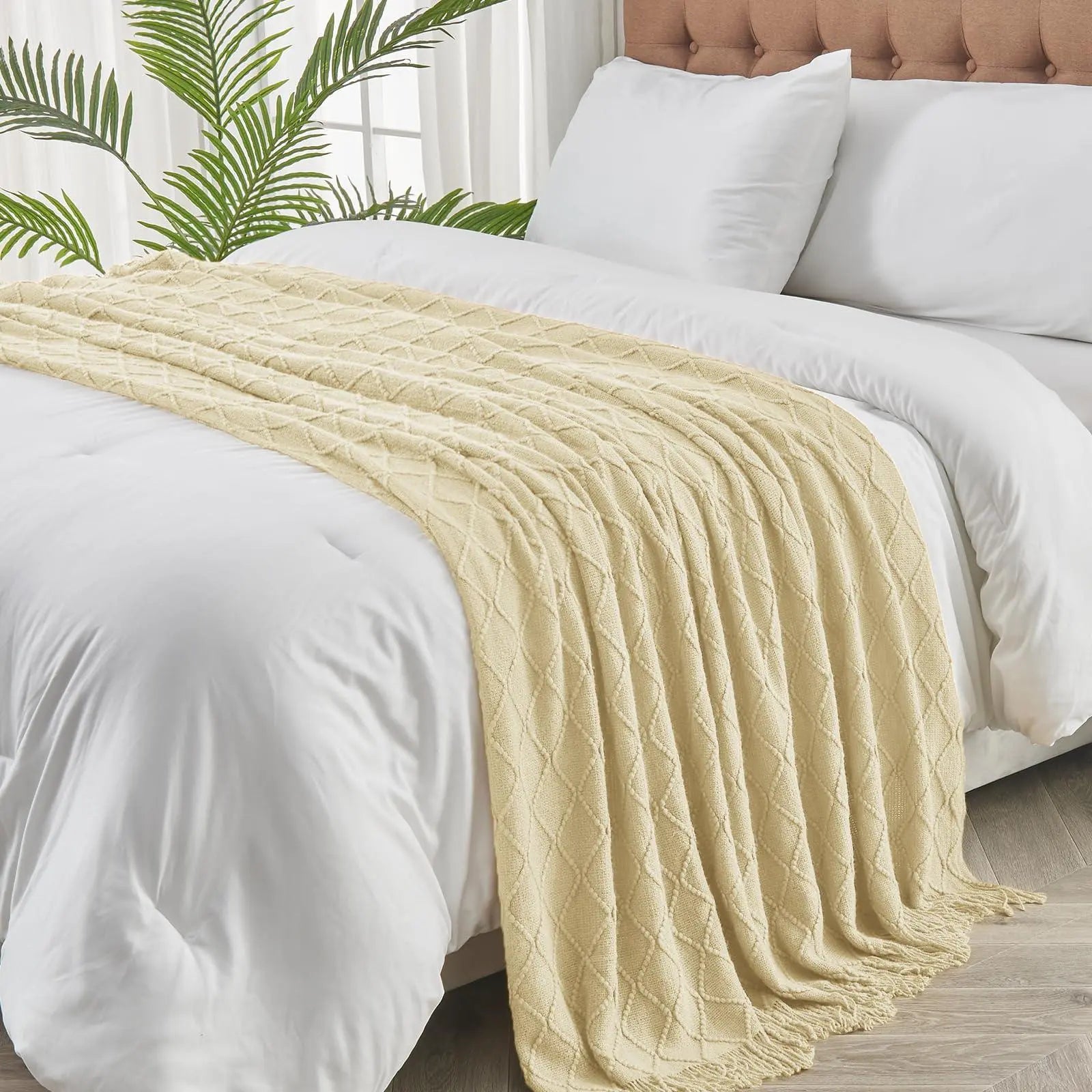 Slumblr® Nordic Knitted Throw Blanket Slumblr