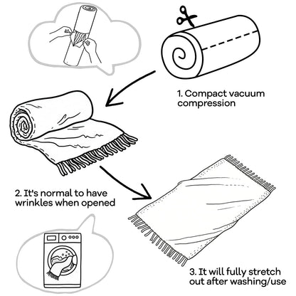 Slumblr® Nordic Knitted Throw Blanket