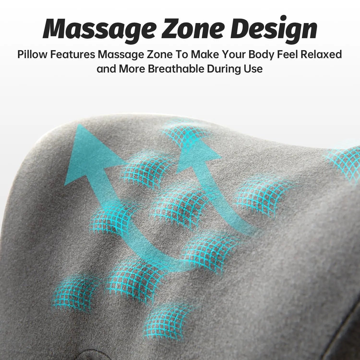 Slumblr® Ergonomic Memory Foam Headrest Pillow Slumblr