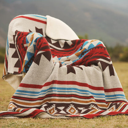 Slumblr® Aztec Boho Woven Throw Blanket