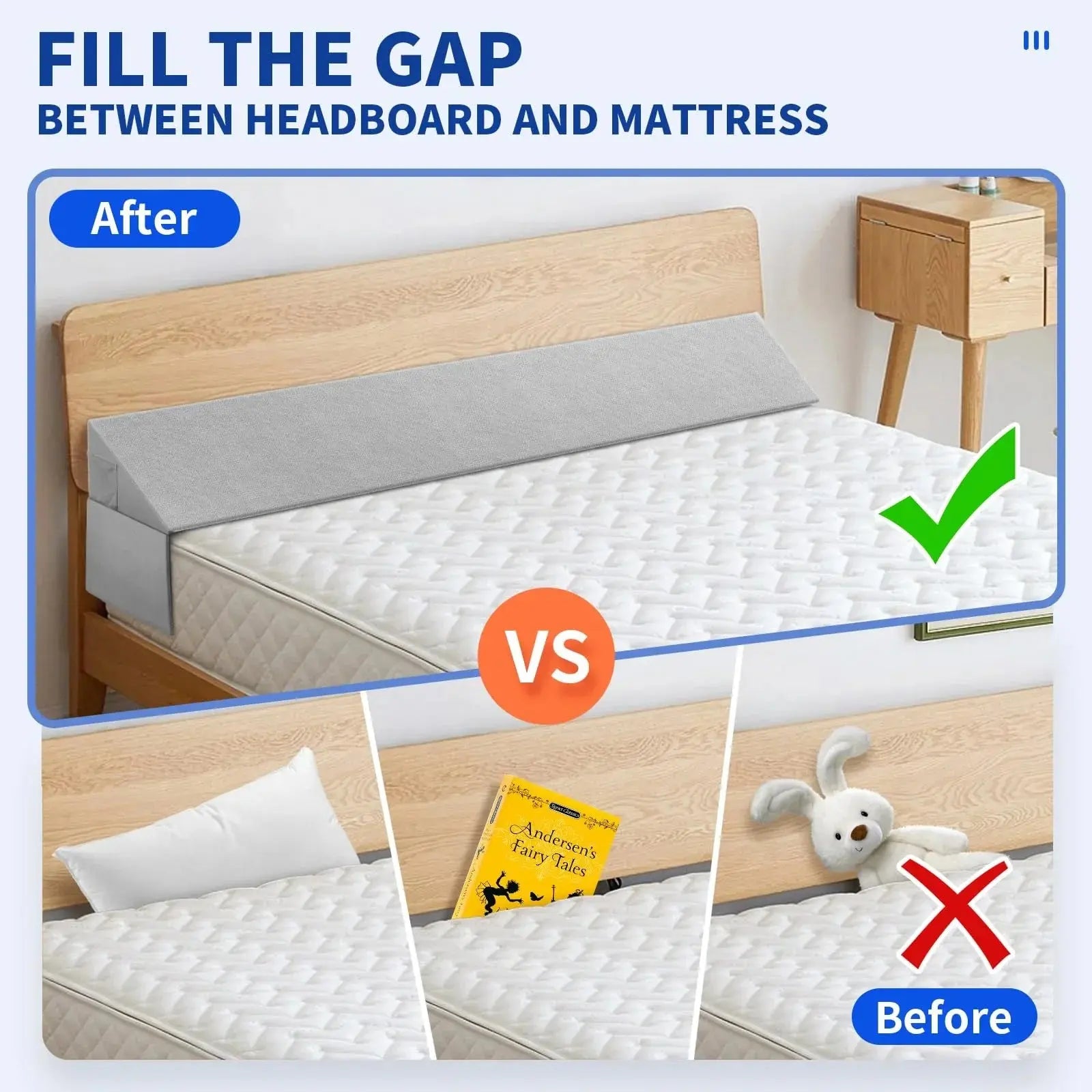 Slumblr® Bed Wedge Pillow Slumblr