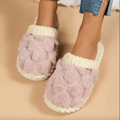 Slumblr® Cotton Plush Indoor Slippers Slumblr