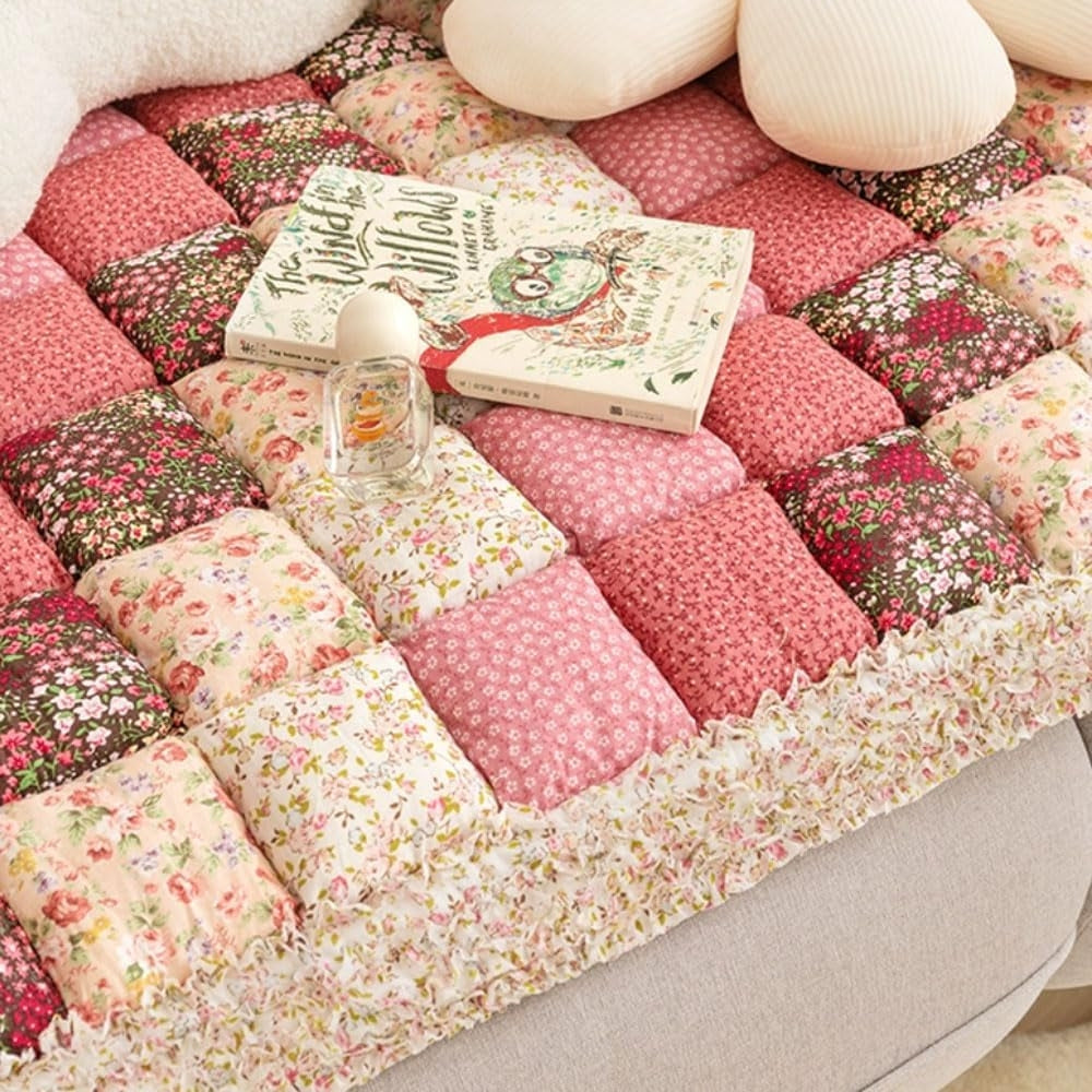 Slumblr® Warm Flower Pet Sofa Mat Blanket