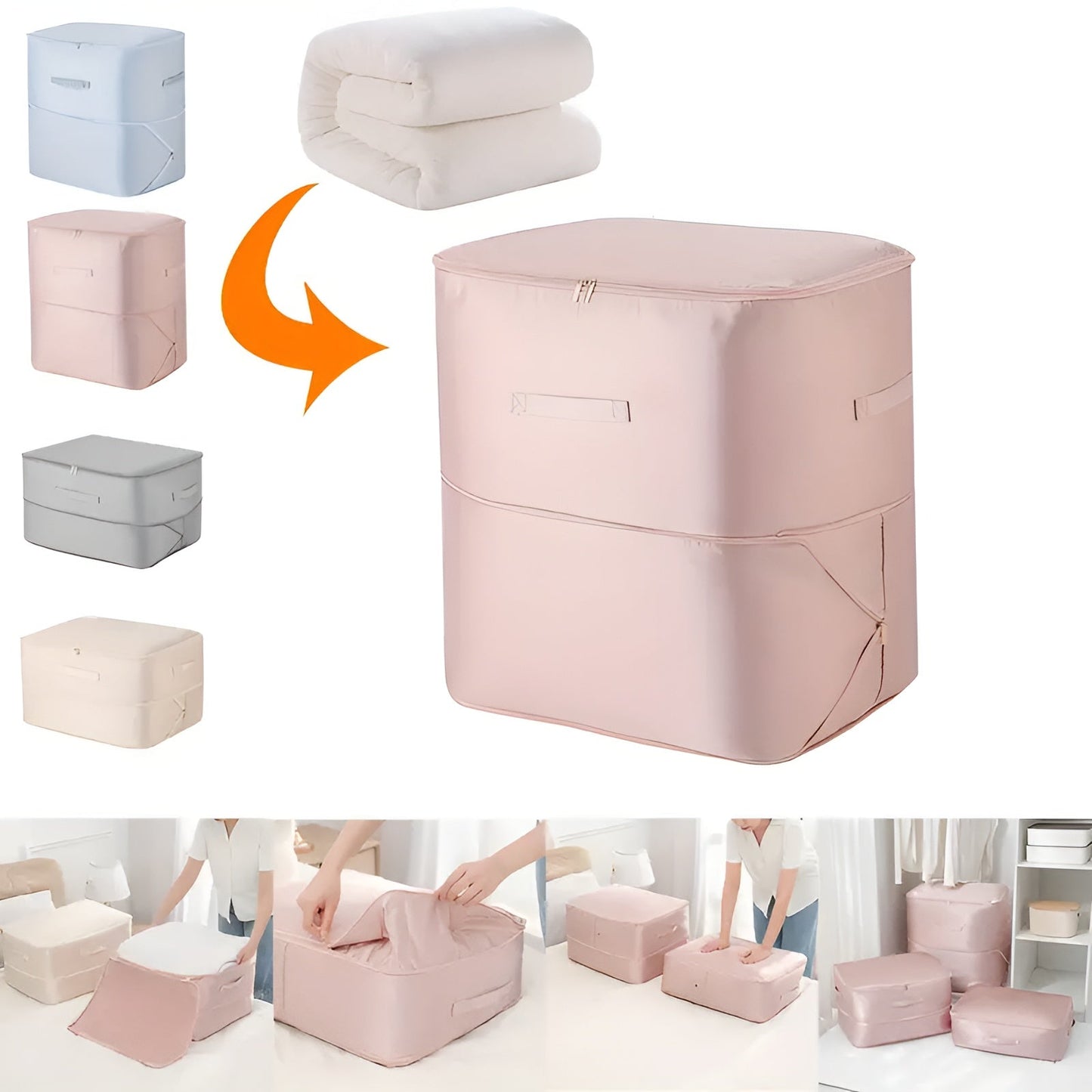 Slumblr® Zipper Compression Travel Storage Bags