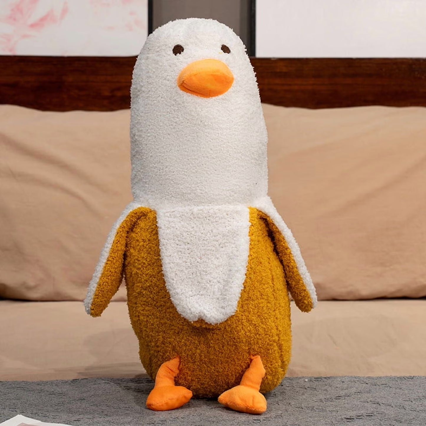 Slumblr® Banana Duck Hugging Plush Pillow