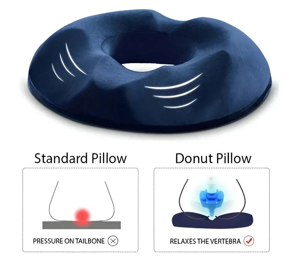 Slumblr® Donut Pillow Chair Cushion Slumblr
