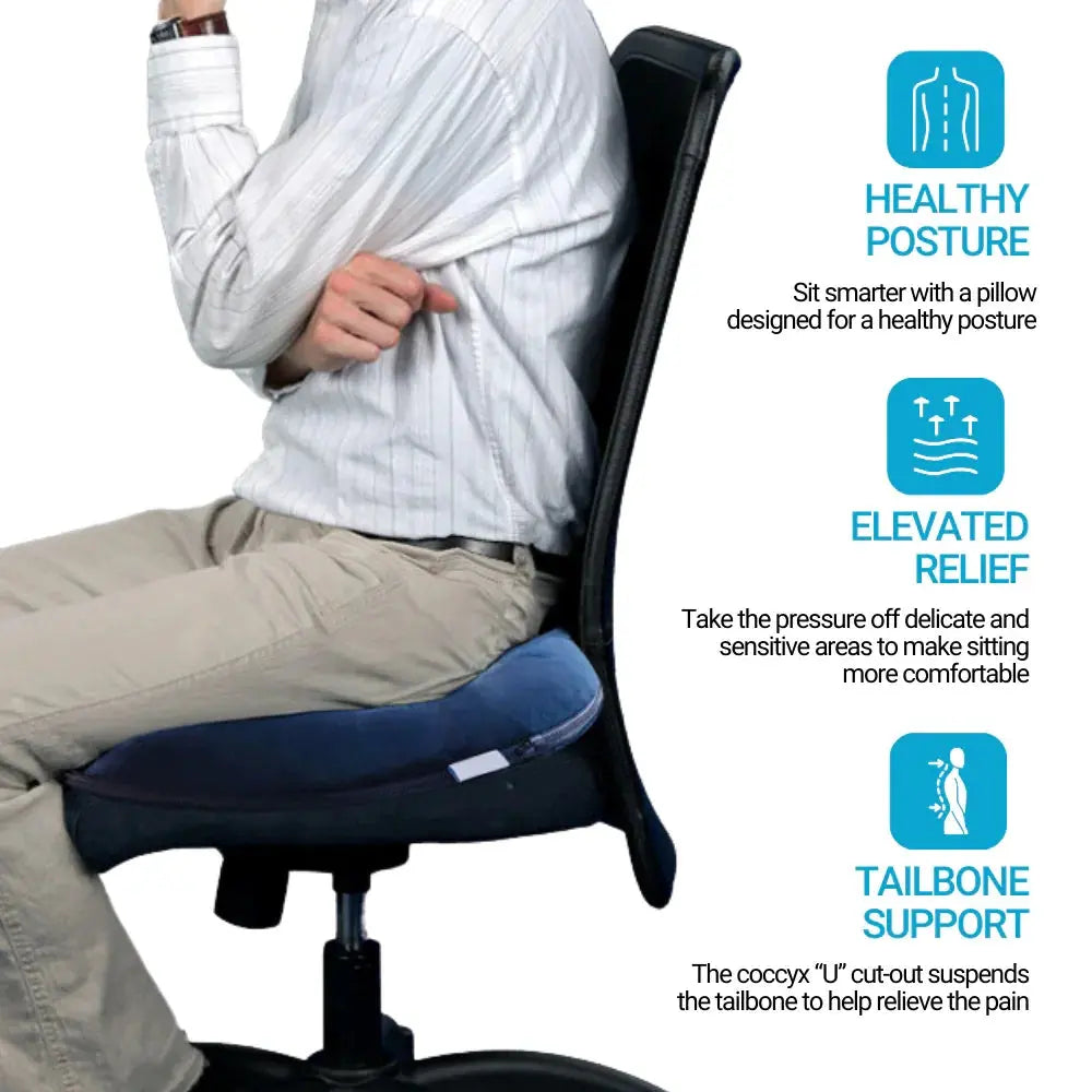 Slumblr® Donut Pillow Chair Cushion Slumblr