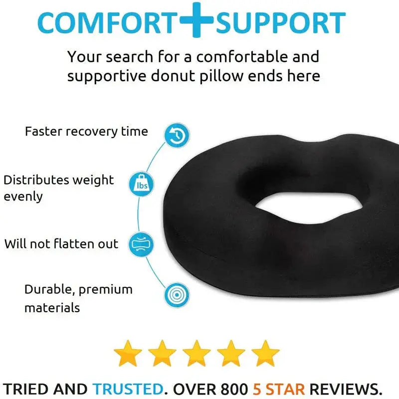 Slumblr® Donut Pillow Chair Cushion Slumblr