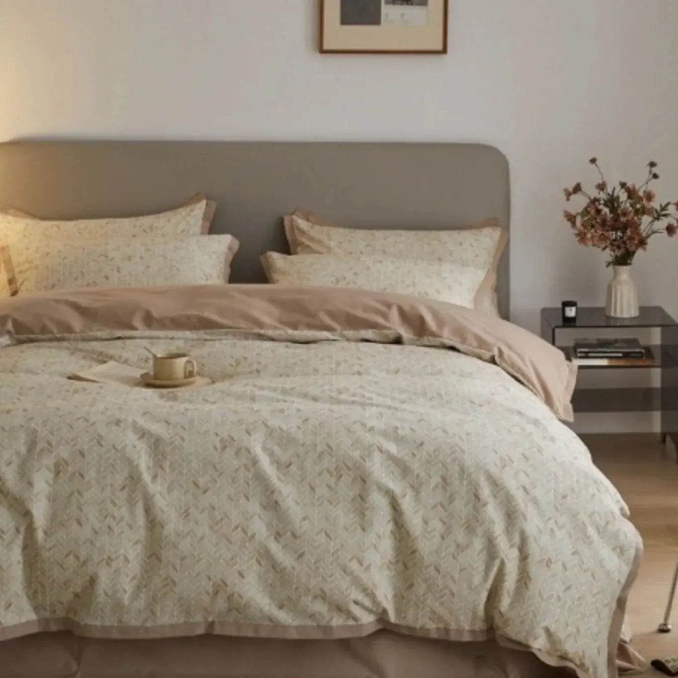 Slumblr® 4-Piece Floral Duvet Cover Set Slumblr