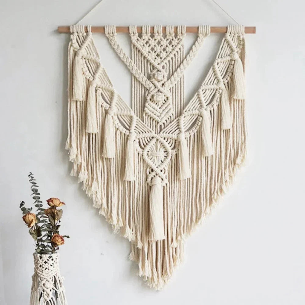 Slumblr® Woven Boho Geometric Wall Tapestry