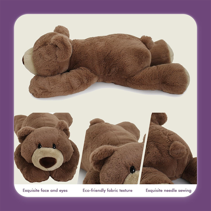 Custom Weighted Stuffed Animal for Ease Anxiety Plush Lavender Scented Heatable Toys Custom Weighted Plush Toy