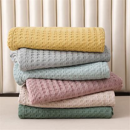 Slumblr® Cotton Waffle Weave Summer Blanket