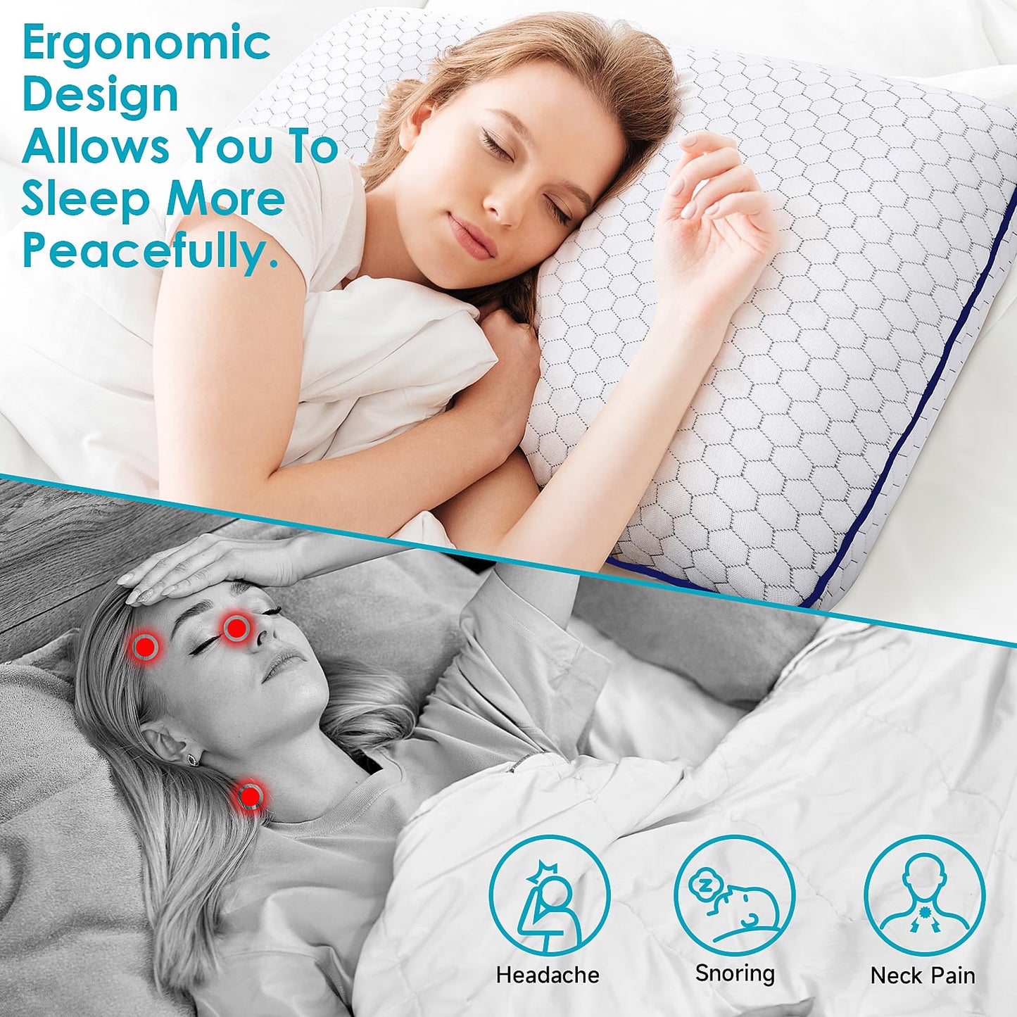 Slumblr® Ultra Thin Memory Foam Pillow