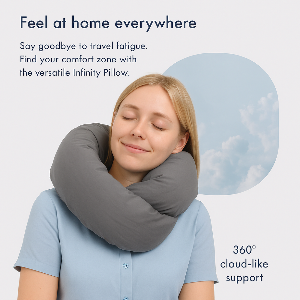 Slumblr® 360° Travel Support Pillow Scarf