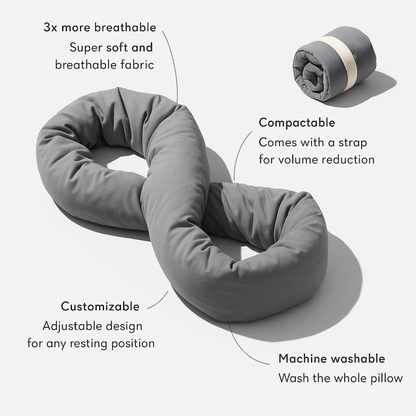 Slumblr® 360° Travel Support Pillow Scarf