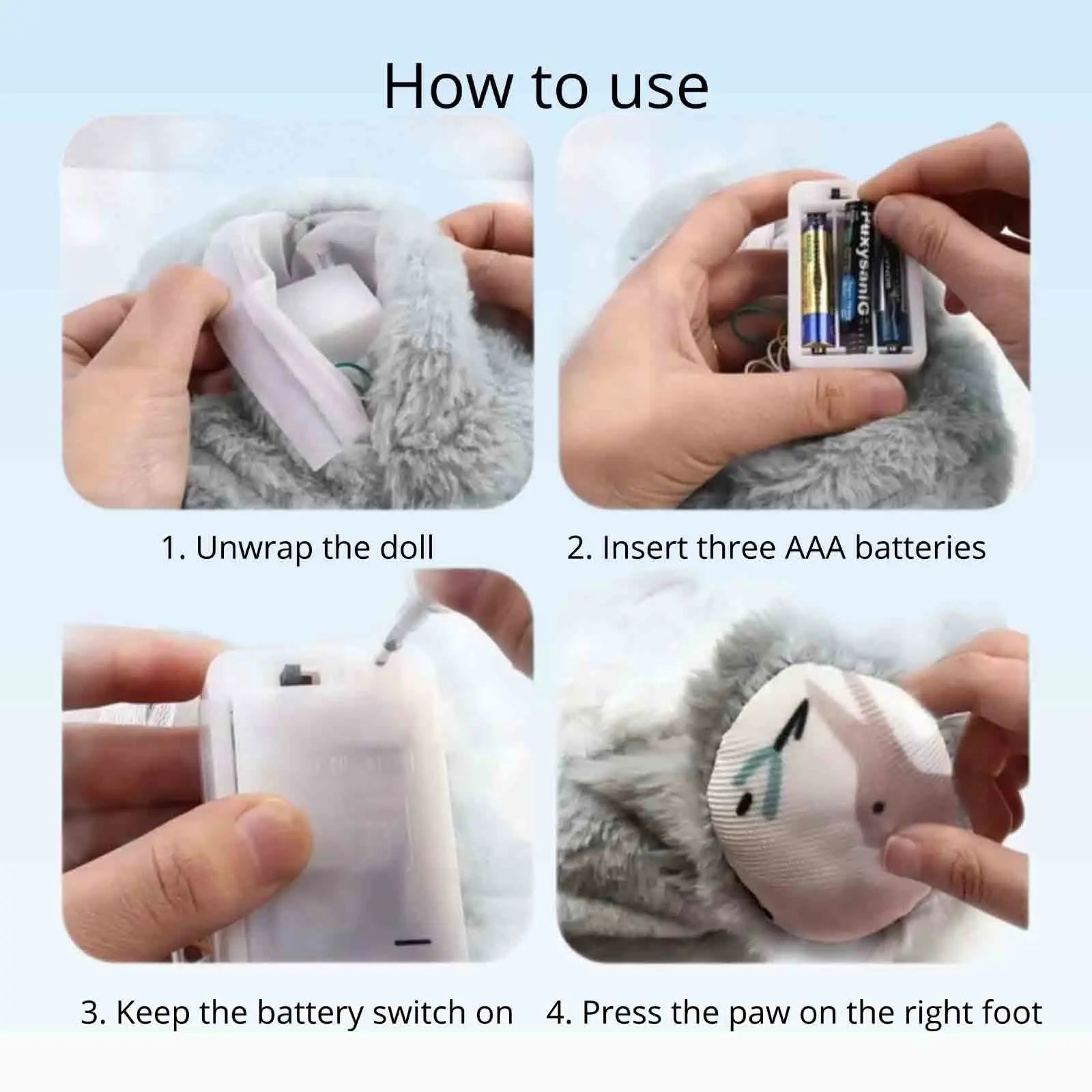 Slumblr® Breathing Otter Plush Musical Toy Slumblr