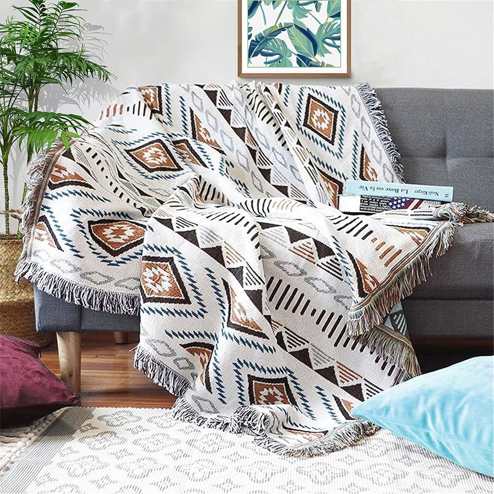 Slumblr® Aztec Boho Woven Throw Blanket