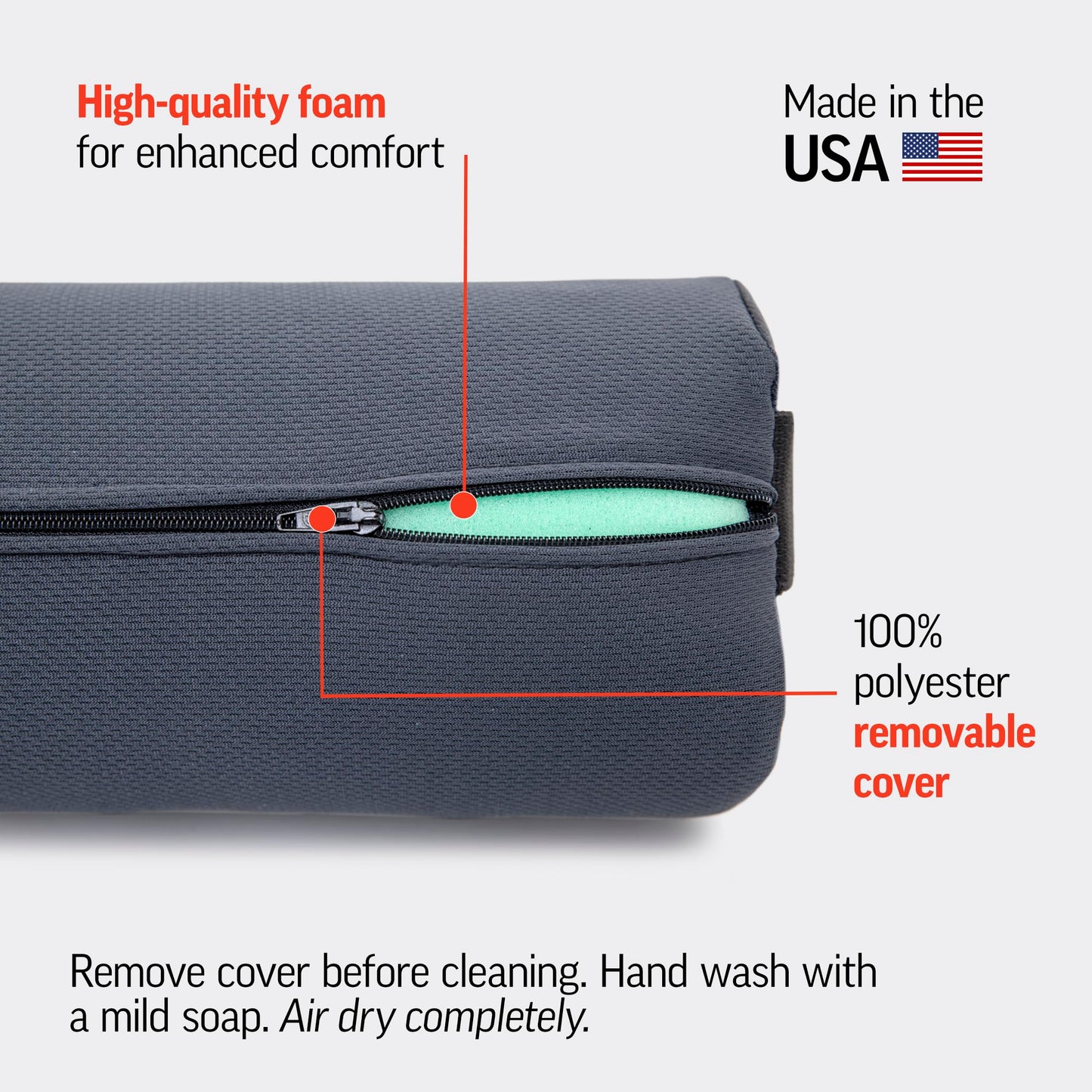 Slumblr® Adjustable Strap Memory Foam Cushion