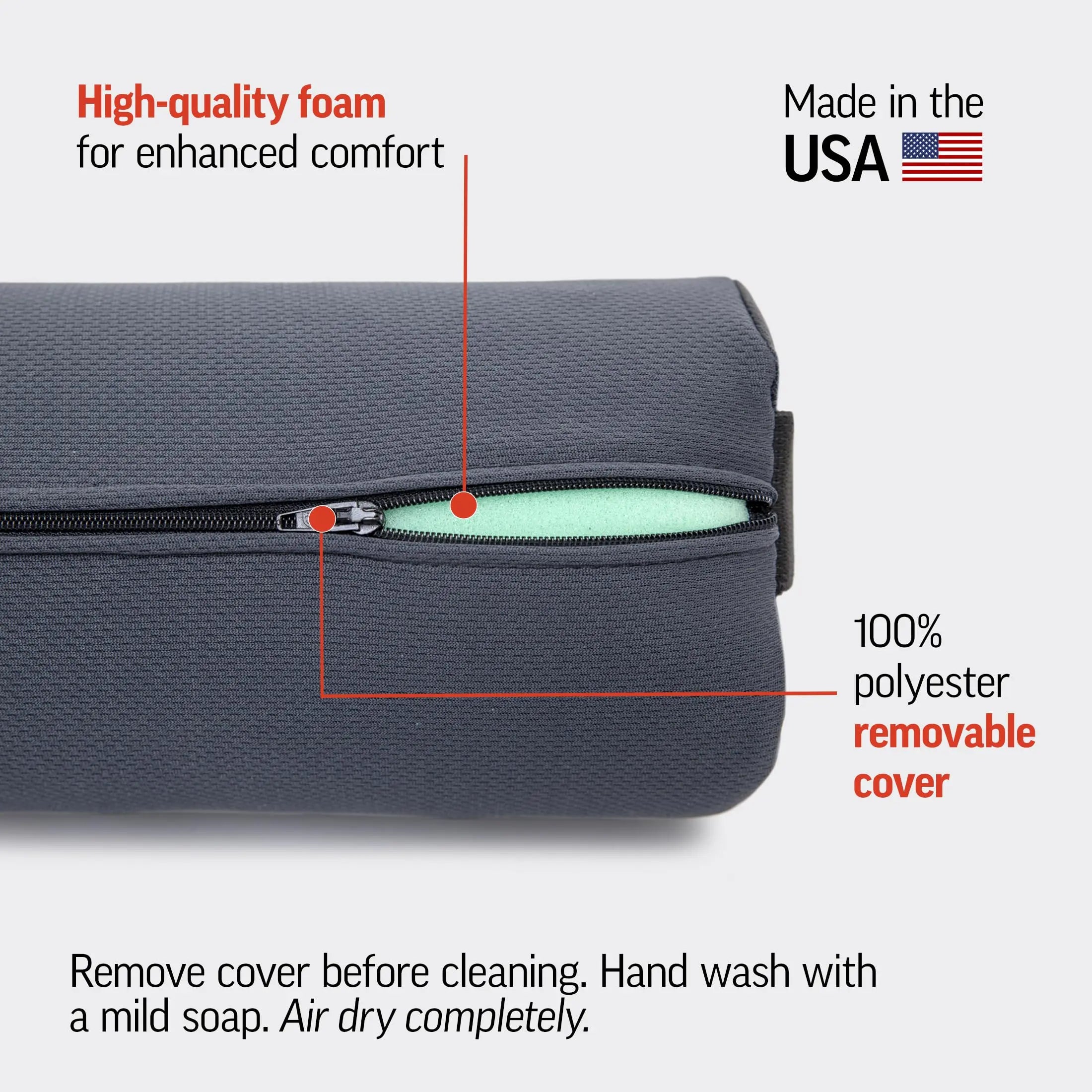 Slumblr® Adjustable Strap Memory Foam Cushion Slumblr