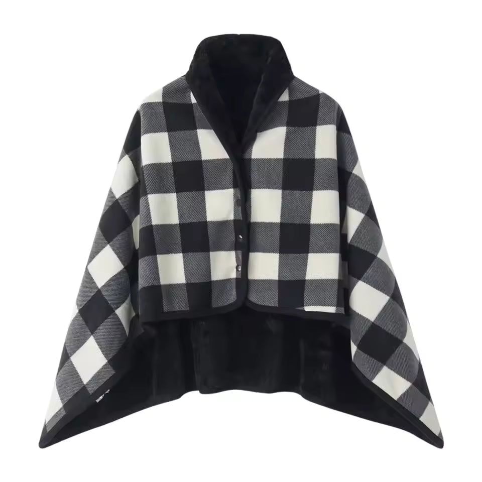 Slumblr® Fleece Wearable Plaid Blanket