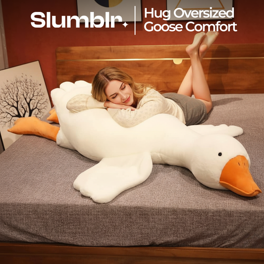 Slumblr® Funny Goose Plush Pillow