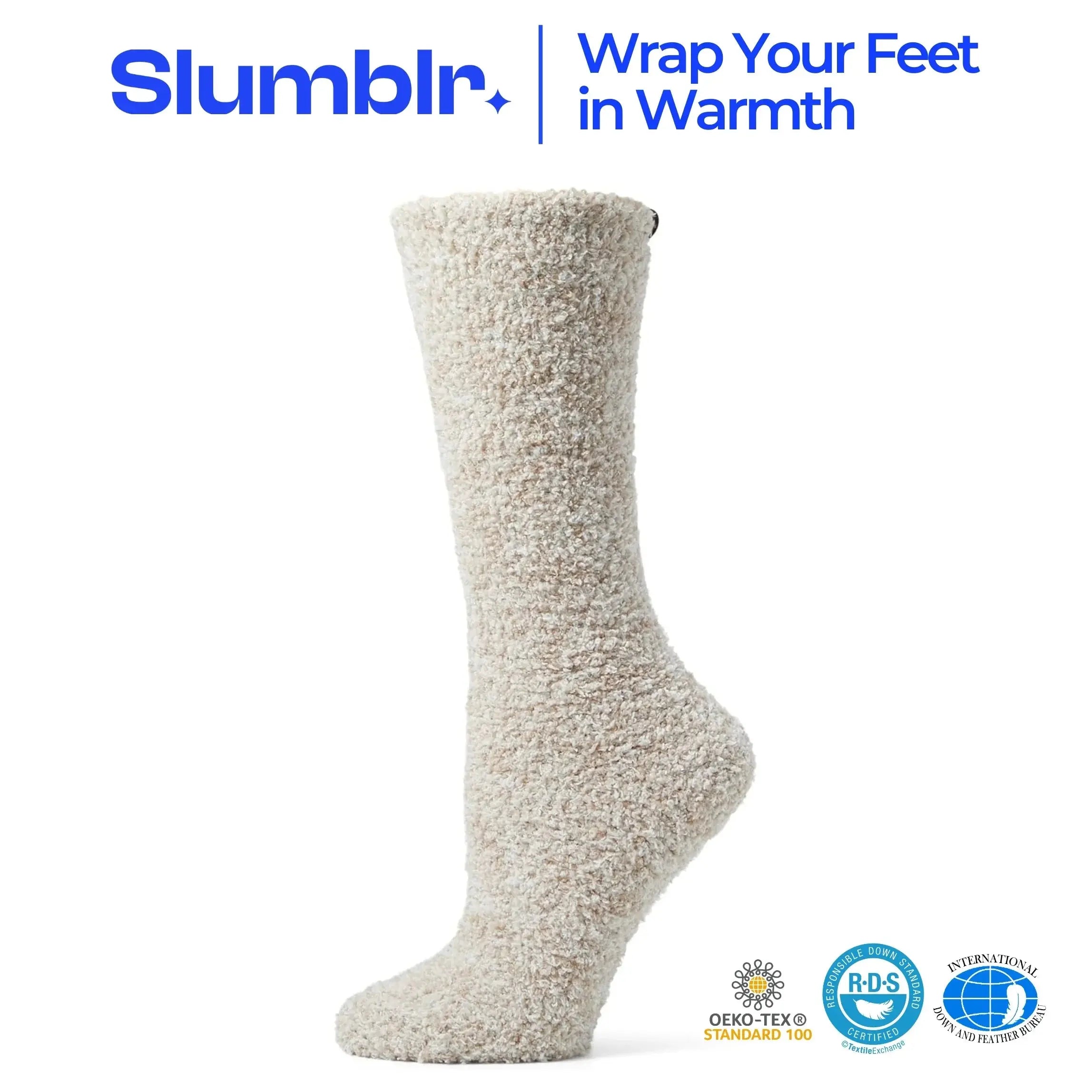Slumblr® Cotton Thermal Floor Socks (1 Pair) Slumblr