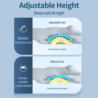 Slumblr® High Rebound Memory Foam Lumbar Pillow