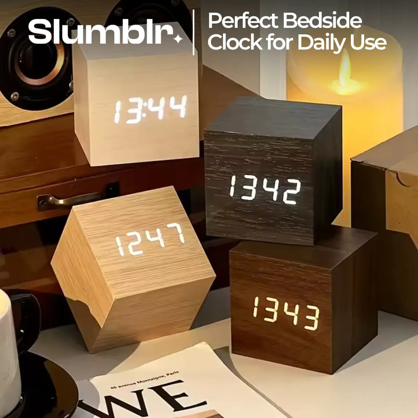 Slumblr® Digital Alarm Clock Slumblr