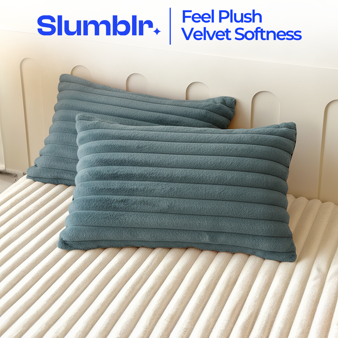 Slumblr® Luxury Faux Fur Pillowcase Set (2 Pcs)