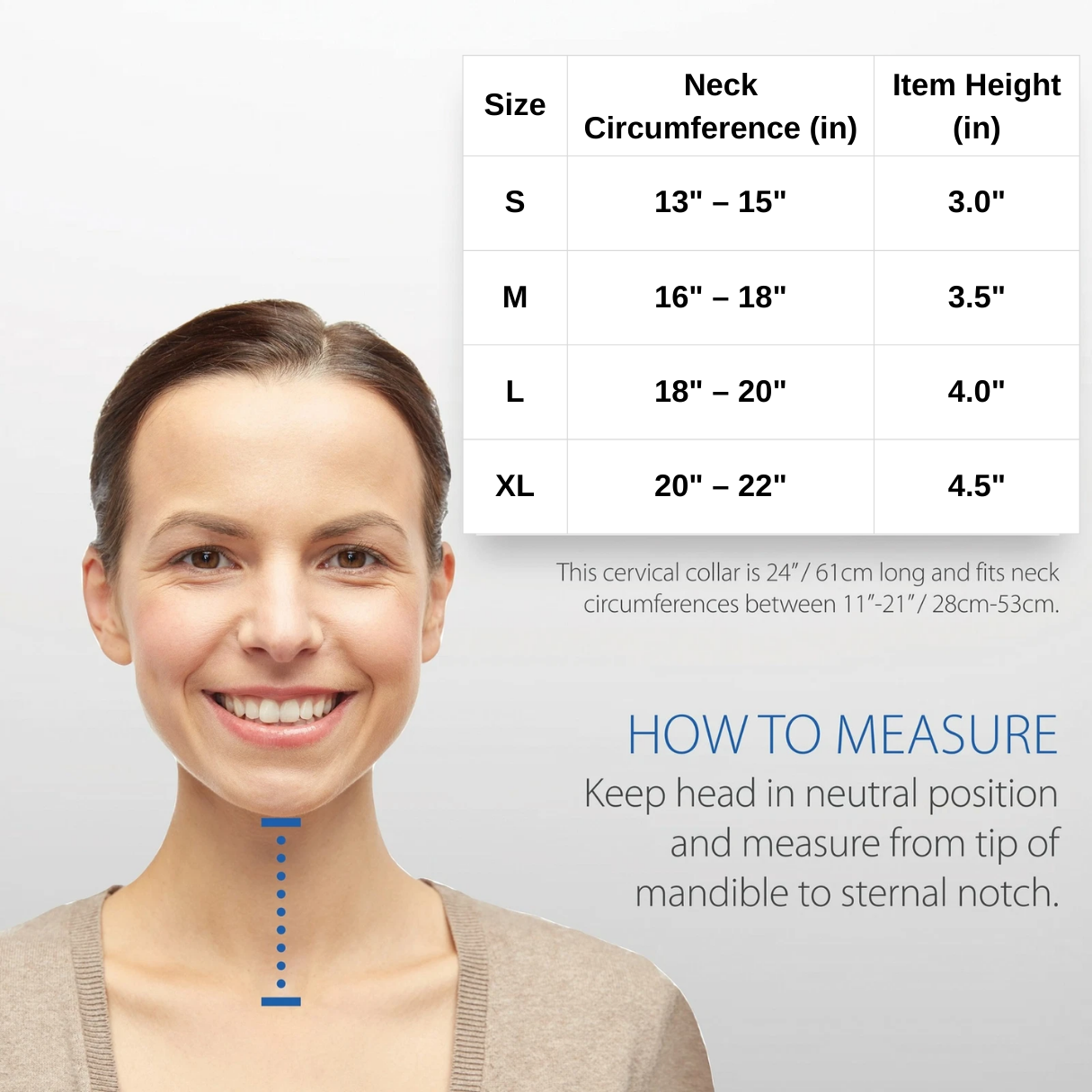 Slumblr® Adjustable Support Collar Brace