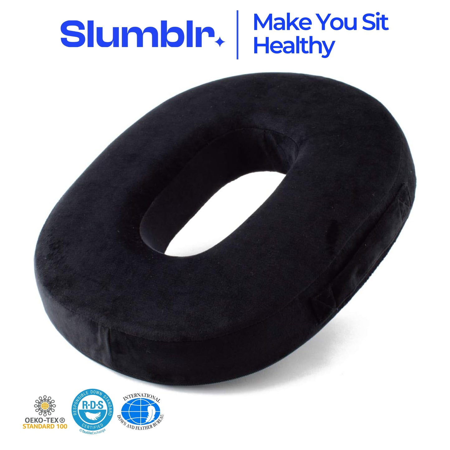 Slumblr® Ergonomic Donut Cushion