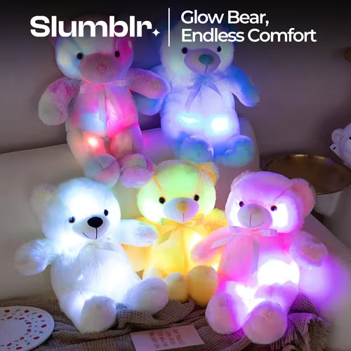 Slumblr® Teddy Bear LED Glowing Plush