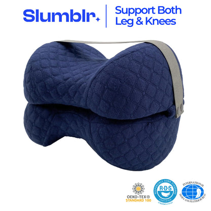 Slumblr® Knitted Memory Foam Leg Pillow